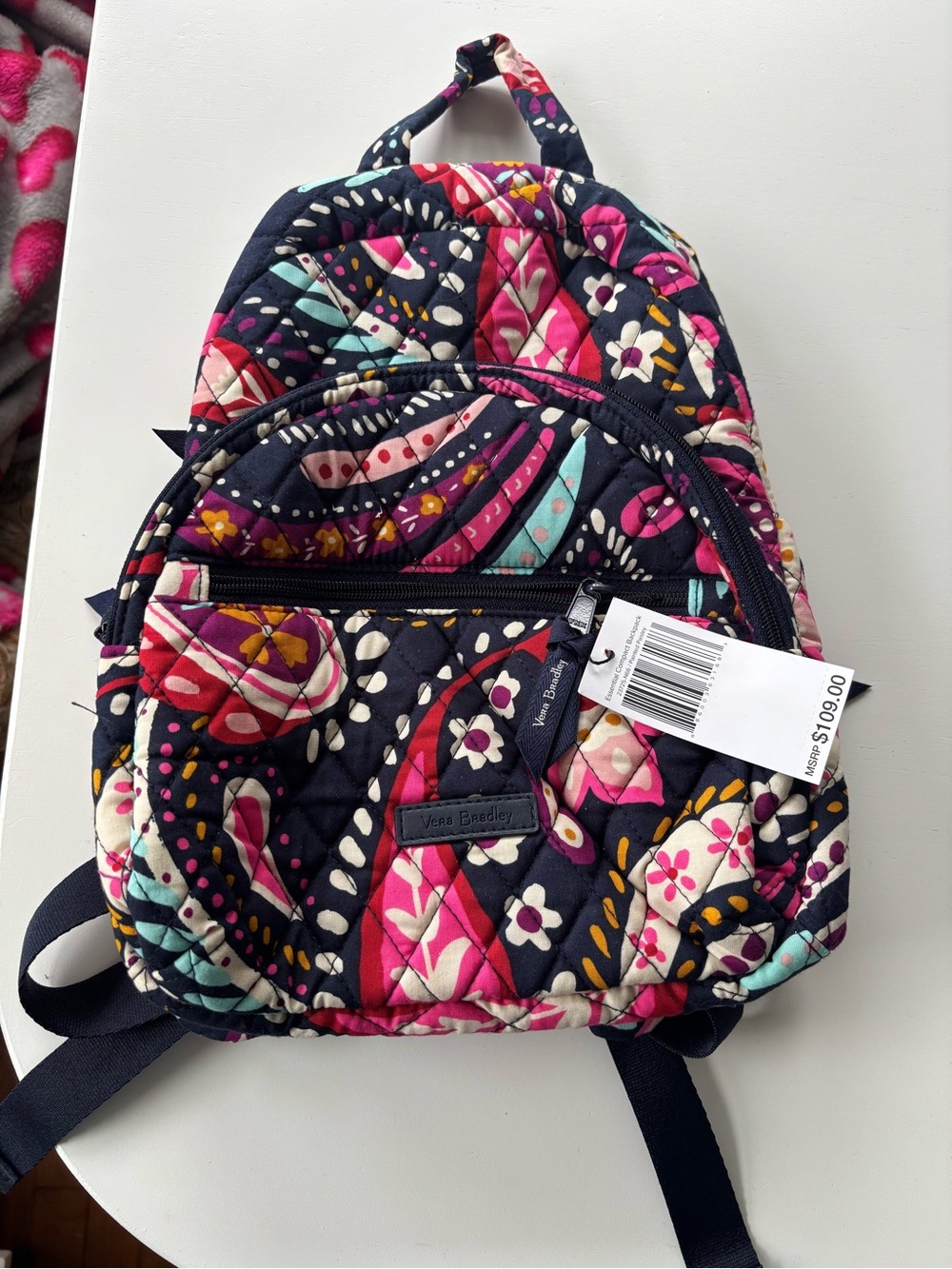Vera Bradley Essential Compact Backpack. Painted Paisley. NWT🎉